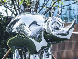 不銹鋼動物雕塑