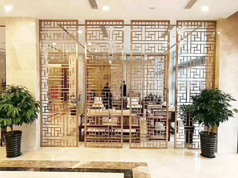 餐廳不銹鋼屏風 餐廳不銹鋼屏風