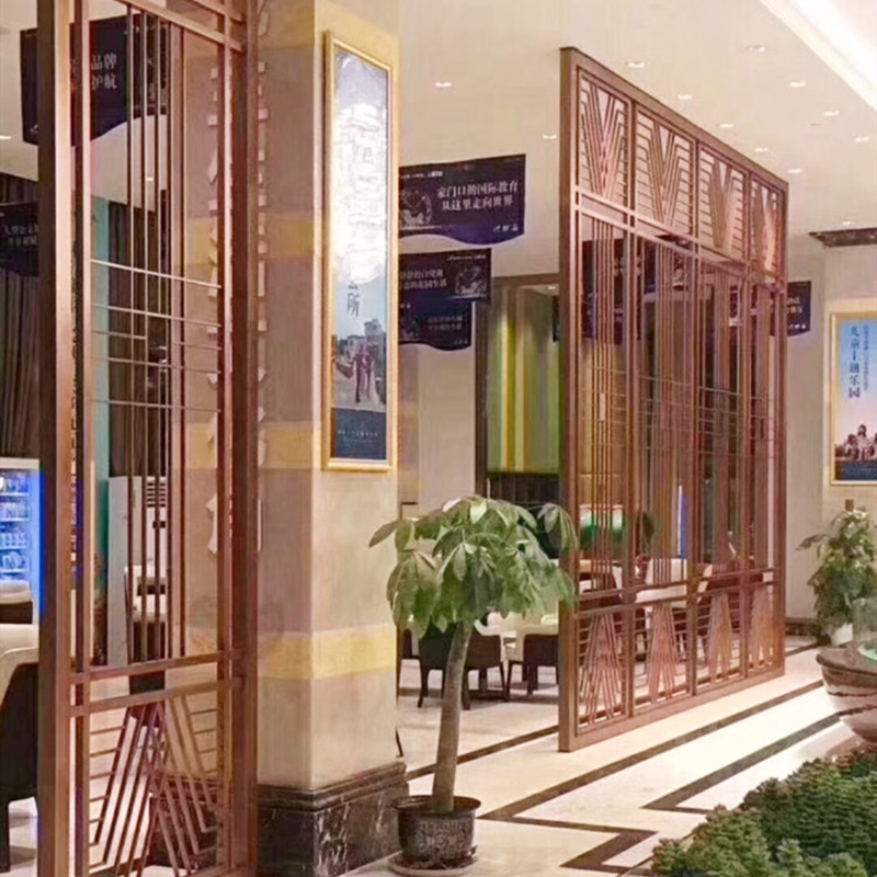 餐廳不銹鋼屏風 餐廳不銹鋼屏風