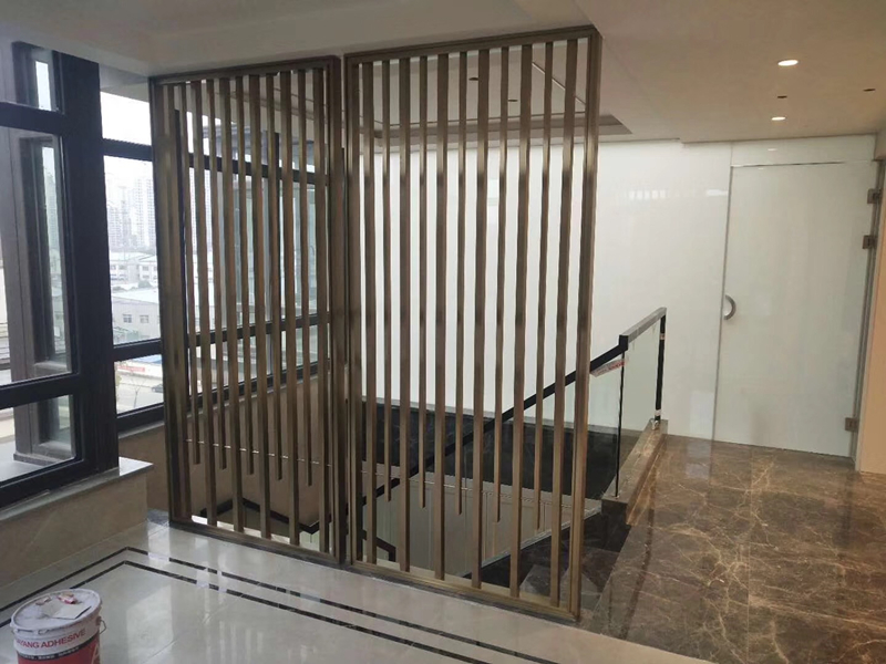 樓梯不銹鋼屏風(fēng)