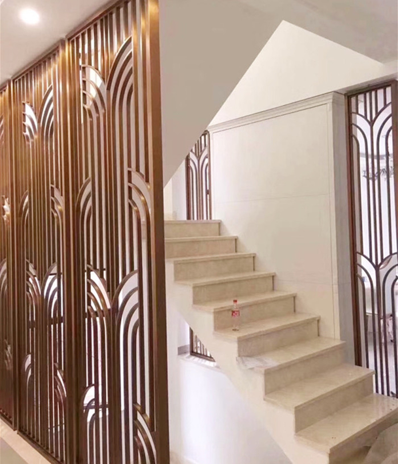 樓梯不銹鋼屏風(fēng)