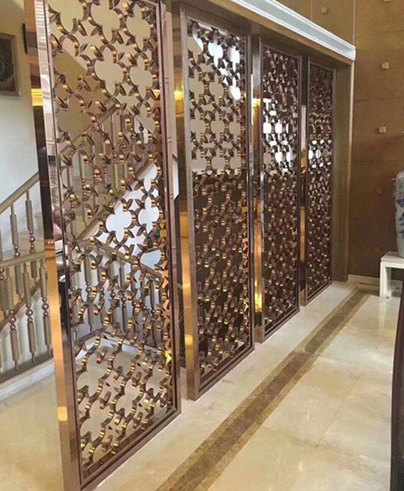 不銹鋼樓梯屏風(fēng)