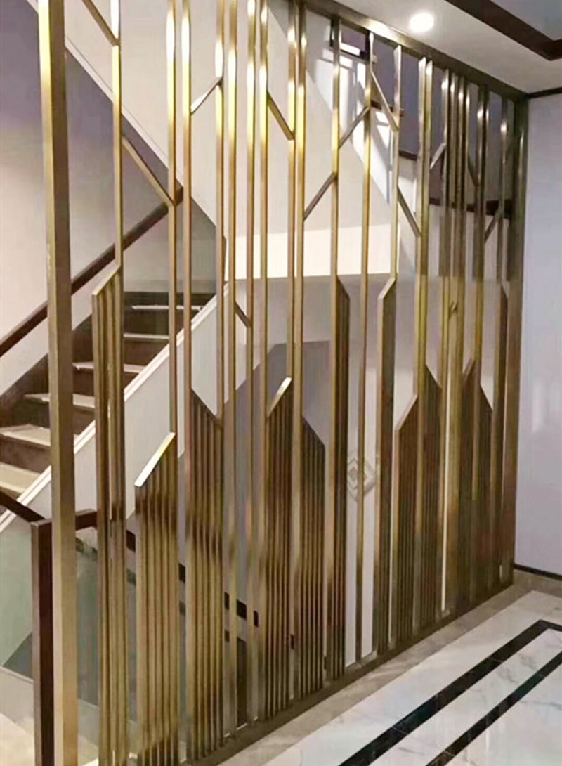 不銹鋼樓梯屏風(fēng)