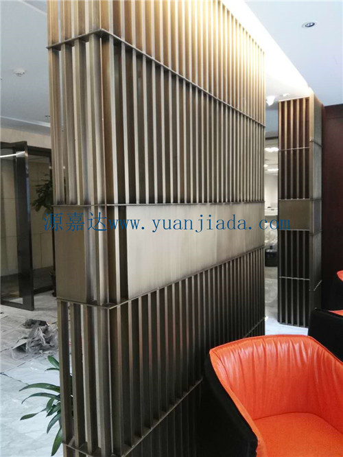 青古銅不銹鋼屏風